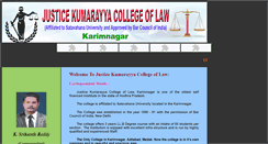 Desktop Screenshot of jklawcollege.org