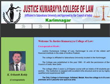 Tablet Screenshot of jklawcollege.org
